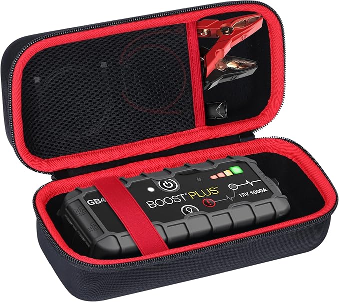Lebakort Storage Case Compatible with Boost Plus GB40 / Boost X GBX45 / Boost XL GB50 / Boost Sport GB20 UltraSafe Lithium Jump Starter Box