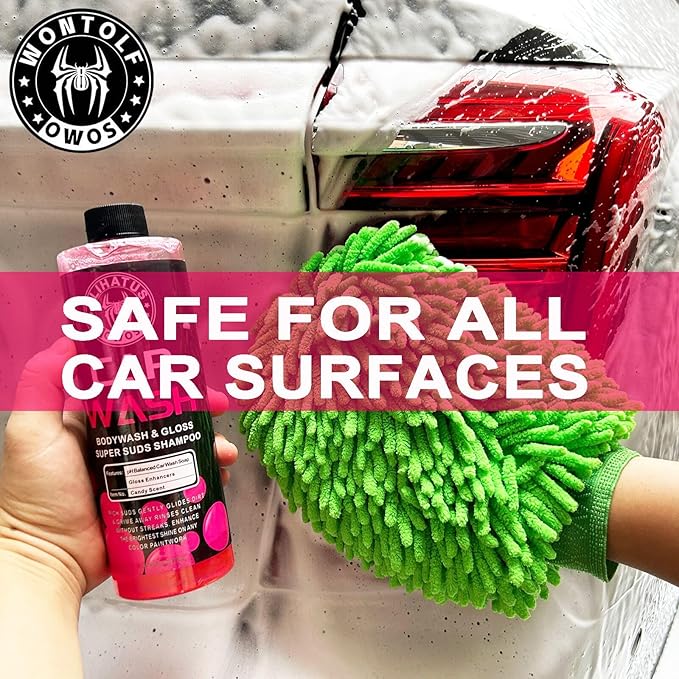 Wontolf Complete Car Clay Bar Auto Detailing Kit, Clay Luber, Butter Wet Wax, Car Wash Soap - Premium Grade Clay System Car Washing Detailing Kit- Maximum Gloss & Unsurpassed Slickness(19 Items)