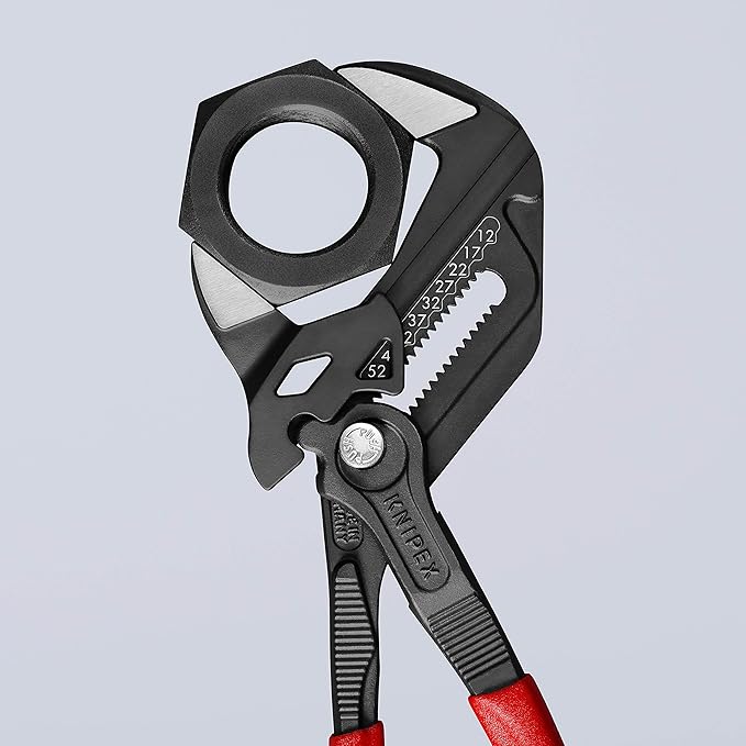 KNIPEX Tools - Pliers Wrench, Black Finish (8601250), 10-Inch