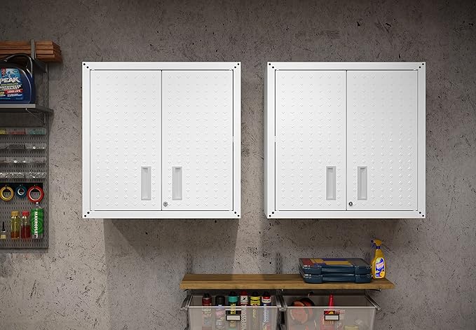 Manhattan Comfort Fortress Storage Units, White