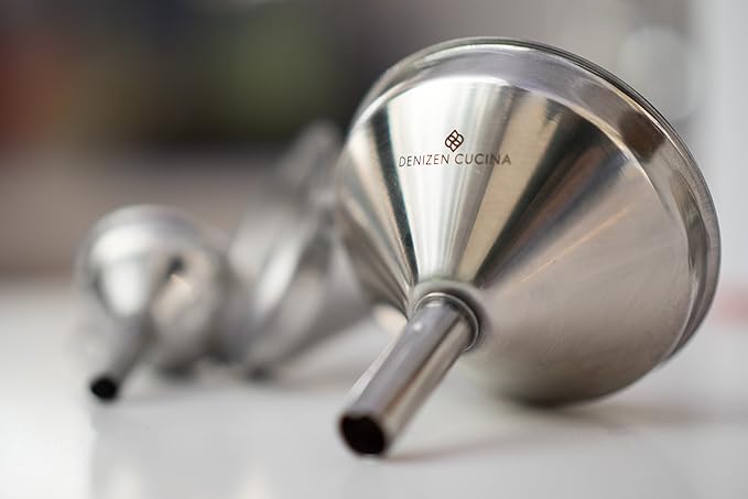 4 Pc. Stainless Steel Funnel Set