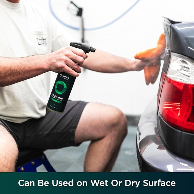 Armour Detail Supply Ceramic Spray Sealant Coating - Superior Automotive Protection, Safe on all Vehicles, Ultra Hydrophobic