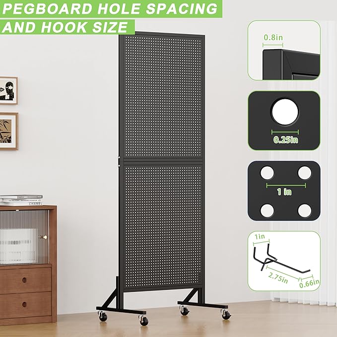 Pegboard Hooks 30Pcs,Metal J Hooks Kit Assortment for Pegboard Display Standing, Fit 1-inch Hole Spacing Pegboard for Retail,Market and Shows (30Pcs White)
