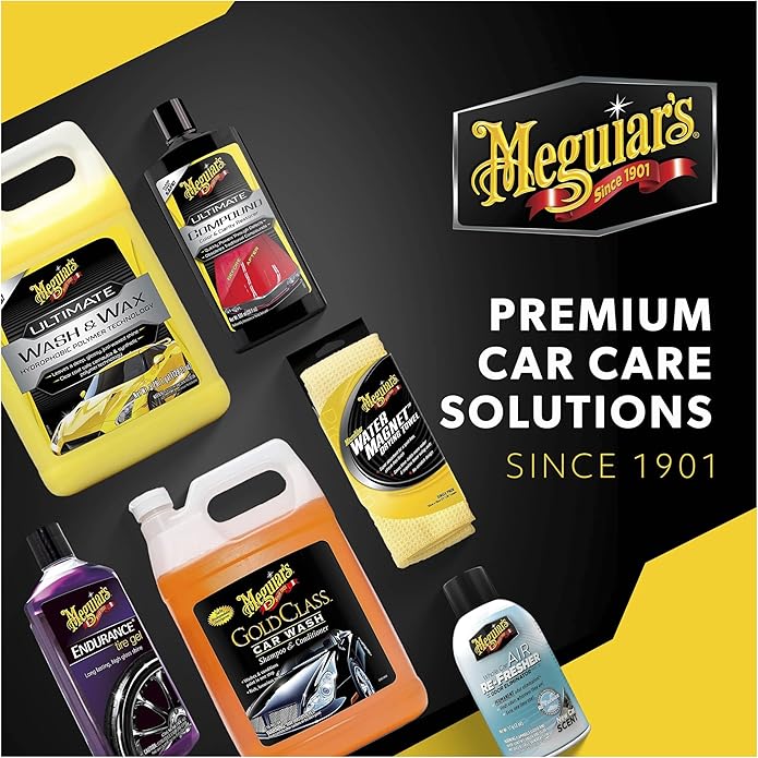 Meguiar's Gold Class Car Wash, Ultra-Rich Foam Car Wash Soap and Conditioner for Vehicle Cleaning, Paint Cleaner to Clean and Condition in One Easy Step, 1 Gallon