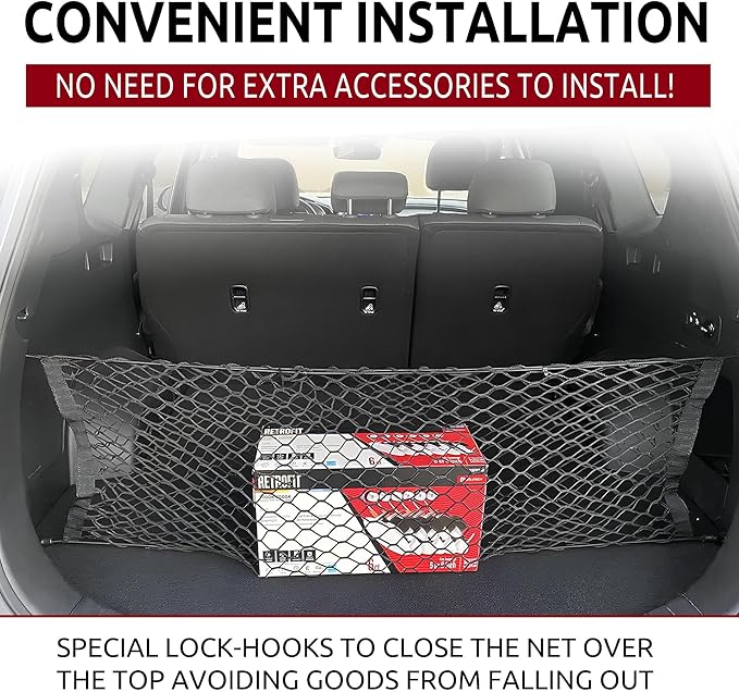 Envelope Style Trunk Cargo Net for Hyundai Tucson Se Sel N Line 2022 2023 2024 2025 2026