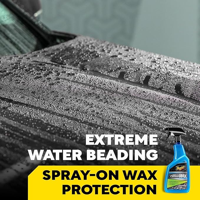 Meguiar's Hybrid Ceramic Wax 768ml - Easy-to-Use Spray Wax for Car Detailing with the Superior Protective Power of Advanced SiO2 Hybrid Barrier Technology - G190526EU