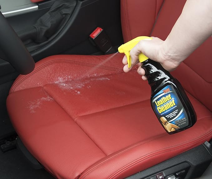 Stoner Car Care 95400-6PK Leather Cleaner and Conditioner for 3-in-1 Car Interior Cleaner to Rehydrate Protect and Preserve Leather Surfaces, 16 Fl Oz, Pack of 6