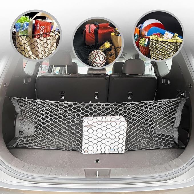 Envelope Style Trunk Cargo Net for HYUNDAI SANTA FE 2013 2014 2015 2016 2017 2018 2019 NEW