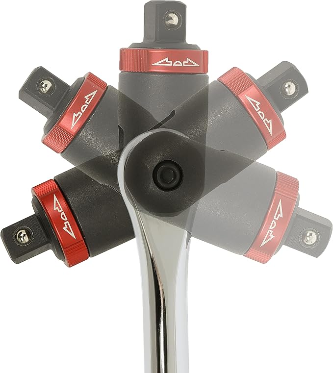 ARES 40012 – 1/2-Inch Drive Ratcheting Breaker Bar – 24-Inch Length – 24 Tooth Ratchet Design Features Reversible Ratchet Collar