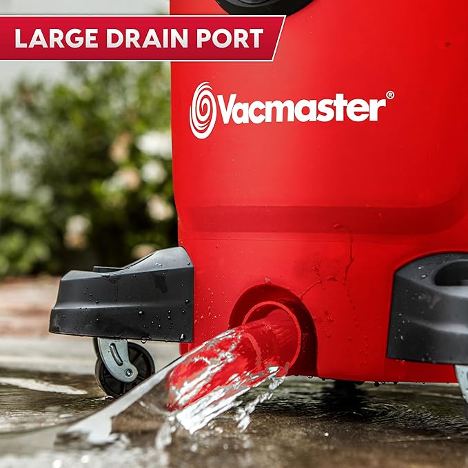 Vacmaster 12-Gallon 5.5 Peak HP Heavy-Duty Wet/Dry Vacuum - VJH1211PF 1101
