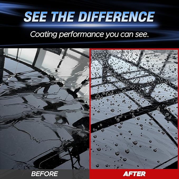 Water Aging Extract S Super Easy Spray On Rinse-Off Ceramic Coating, Touchless Hydrophobic Sealant for Deep Gloss & High Gloss Solutions for Car Wheels and Glass 17.6oz