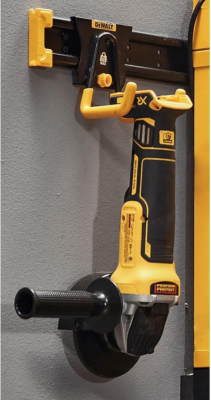 DEWALT Tool Organizer, Short Standard Hook, DEWALT Workshop Storage System Compatible (DWST82805)