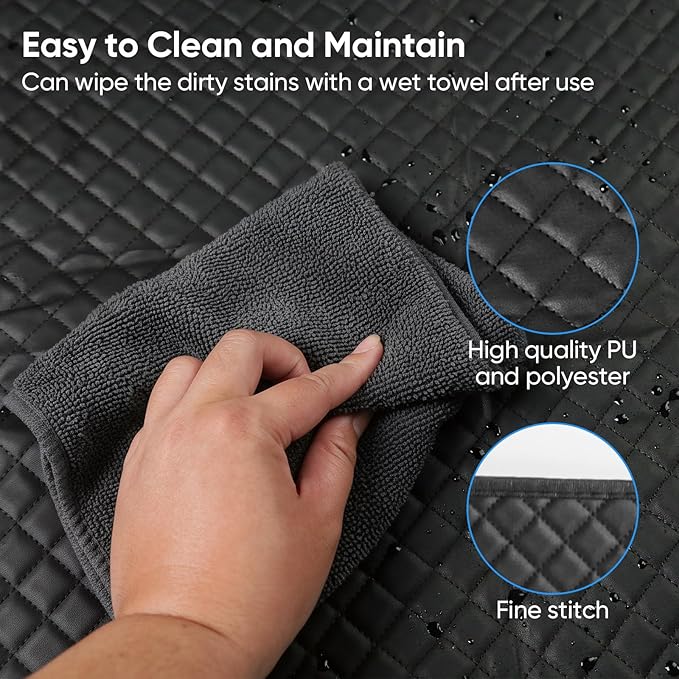 Magical Rolling Creeper Mat with Storge Bag, 58X28 Portable Foldable Mechanics Car Repair Creeper Floor Mat for Low Clearance, Any Vehicle and Road Surfaces