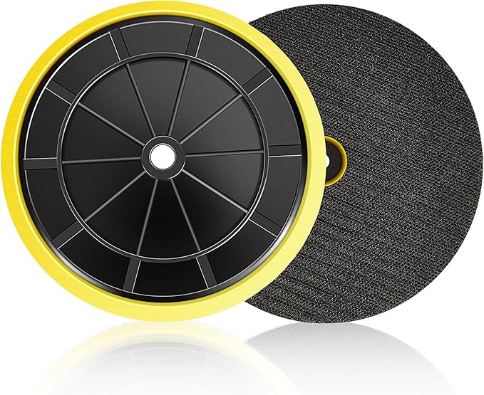 Saker 6 Inch Buffer Polishing Backing Plates - Backing Wheel Pad as Replacement for Buffing Polisher 2 Pack
