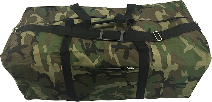 Heavy Duty Cargo Duffel Large Sport Gear Equipment Quality Square Bag Hardware Travel Bag Rooftop Rack Bags