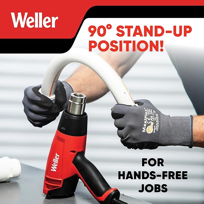 Weller Heat Gun with Stageless Temperature Control | 180°F to 1120°F | 120V/1400W | WLHG1412A