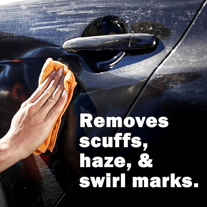 Nu Finish Exterior Finishing Car Kit, Car Care Kit Buffs Out Scratches, Includes Nu Finish Scratch Doctor Clear Coat Scratch Remover and Once A Year Car Polish, 2 Count