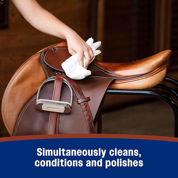 Farnam Leather New Easy-Polishing Glycerine Saddle Soap and Leather Cleaner, 32 oz