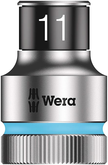 WERA 05004090001 8006 SC 1 Zyklop Hybrid Ratchet Set, 1/2" Drive, Metric, 13 Pieces