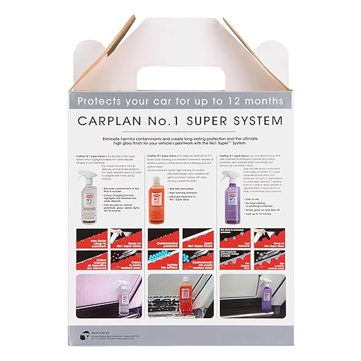 CarPlan No.1 Super Super System Super Detox, Clean Gloss Gift Pack, 21 Fl Oz