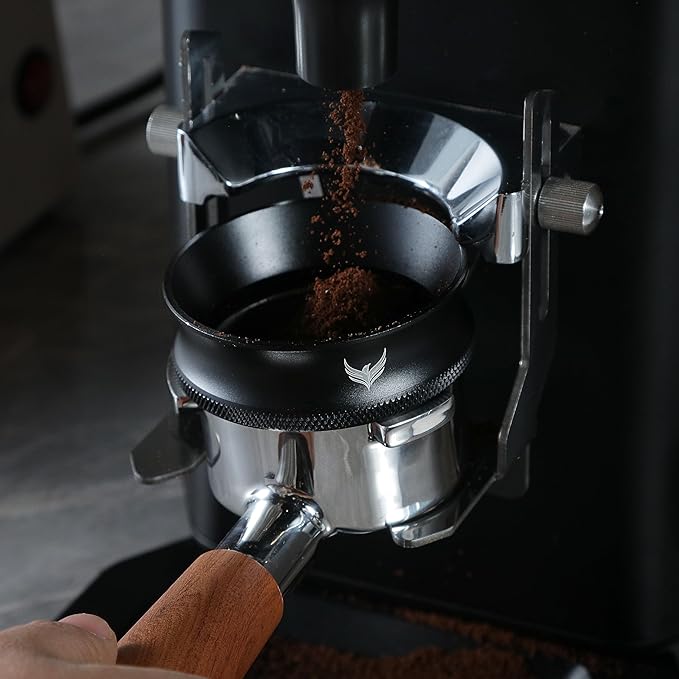 Magnetic 54mm Dosing Funnel & Espresso Puck Screen For Breville Espresso Machine Portafilter