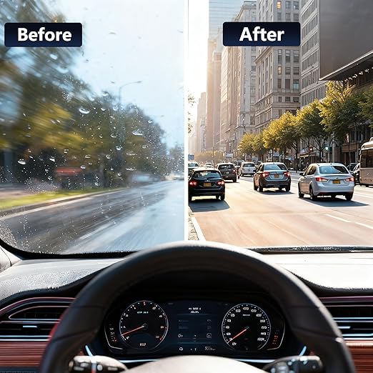 2Pcs*300ML Ceramic Coating Spray for Cars - 3-in-1 High Gloss & Protection, Waterless Wash & Shine, Fast Acting Coating Agent for Paint & Glass