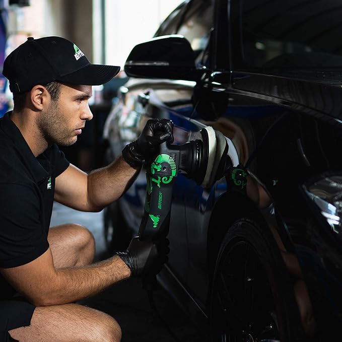 BATOCA Dual Action Polisher, Auto Buffers and Polishers, DA Buffer for Car Detailing, 6 Inches and 700w Random Orbital ,6 Variable Speed with Polishing Pads for Waxing,Buffing,Sanding,Polishing
