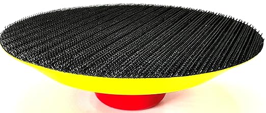 2 Pack 4-1/2" Hook and Loop Backing Pads Foam Backer Pad with 5/8”-11 – 4.5 inch Backup Pads for use with Angle Grinder or Drill Sanding Polishing Discs – Includes 2 pcs 1/4" Shank Adapters