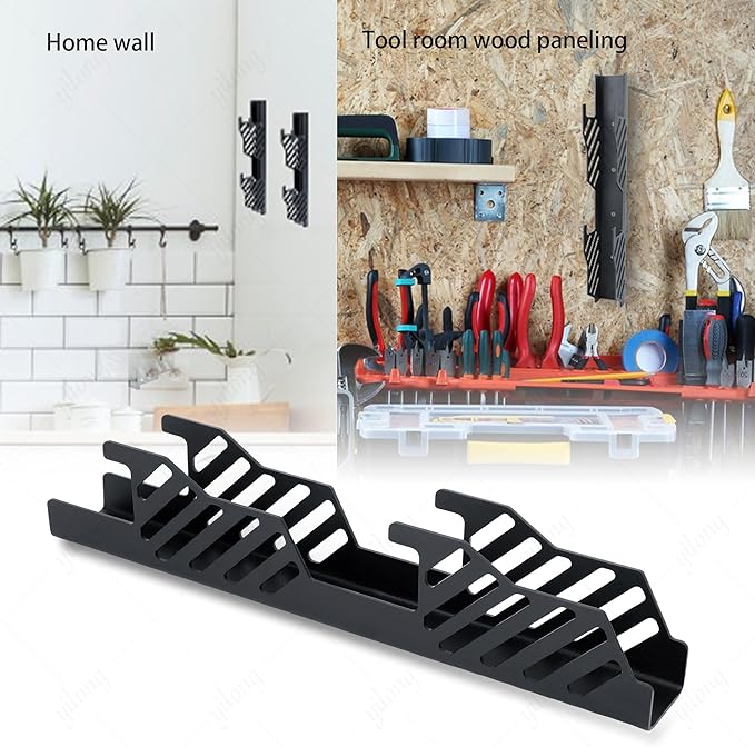 Jack Stands Wall Mount Organizer Brackets Fits 2 & 3 Ton,Heavy Duty Jack Stands Holder Hook,Jack Stand Storage Rack Wall Mount,Great for Car Tower Trailer Accessories Tool– 2 Packs for 4 Jack Stands