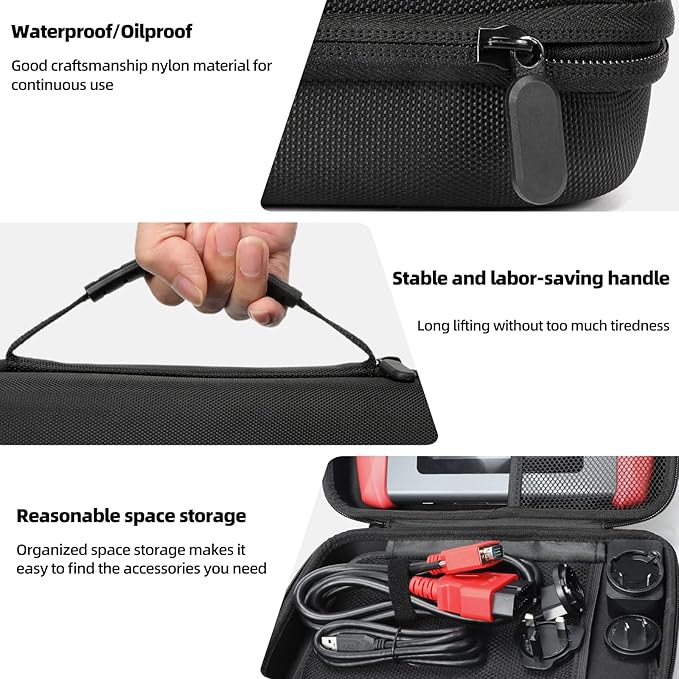 XTOOL Carrying Case, Protective Box for Carry and Store, for TP150, D5/D5S/D6/D6S, InPlus IP508/IP508S/IP608, IP616/IP819/IK618, D7/EZ400PRO/X100 PAD Plus