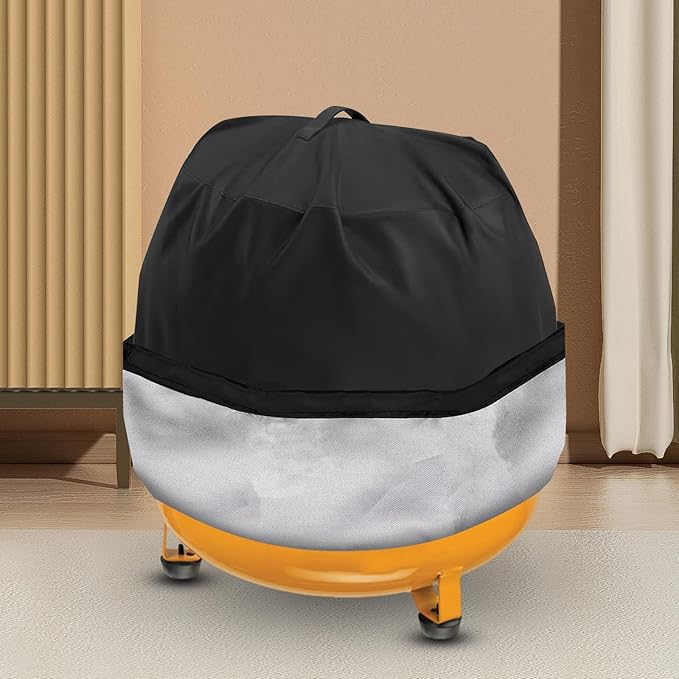 Black Cover for Air Compressor, Air Compressors Dust Cover Fit 6 Gallon Portable Pancake Air Compressor