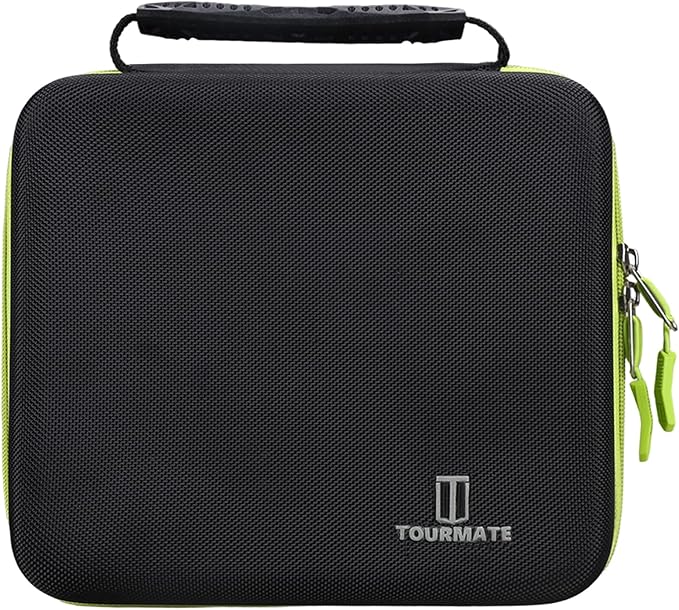 Hard Storage Case for RYOBI ONE+ 18V Cordless 1/2 in. Drill PCL206B - Travel Case for RYOBI ONE+ 18V Cordless 1/4 in/18V,3/8 in Driver(Box for Sale) (Black & Green)