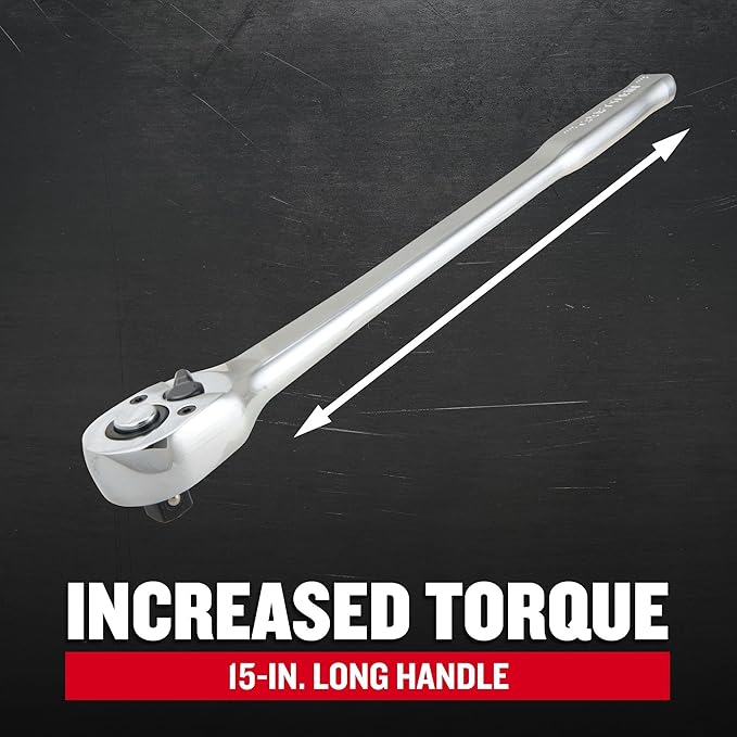 CRAFTSMAN Ratchet, Long-Handle, 1/2 Inch Drive (CMMT99441)