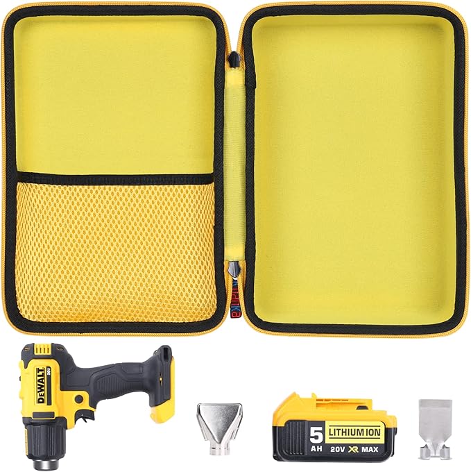 khanka Hard Storage Case Replacement for DEWALT 20V MAX Cordless Heat Gun (DCE530B), Case Only