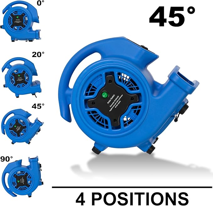 XPOWER P-150N Freshen Aire Scented Air Mover Scent Diffusing Fan + Ionizer for Immediate Scenting, Cooling, Ventilating, & Drying of Large Areas