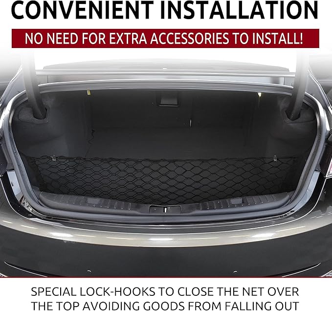 Envelope Style Trunk Cargo Net for LINCOLN MKZ 2013 14 15 16 17 2018 2019 NEW