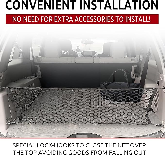 Envelope Style Trunk Cargo Net for Honda Pilot 2003 04 05 06 07 08 09 2010 2011 2012 2013 2014 2015 New