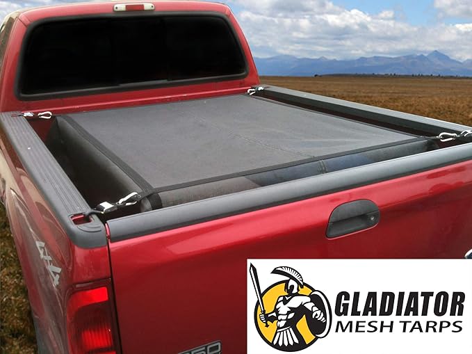 Gladiator Cargo Net - RipProof Mesh Cargo Tarp - Small - 4.75' x 6' (SMT-100)