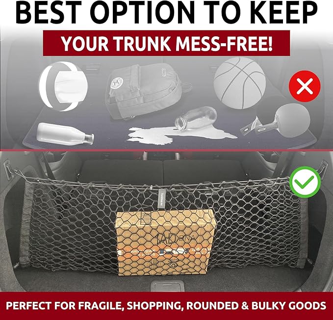 Envelope Style Trunk Cargo Net For MAZDA CX-9 2007 08 09 10 11 12 13 14 15 2016 2017 2018 2019 NEW