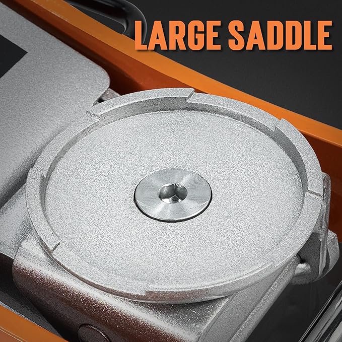 TONDA Floor Jack, 3 Ton Aluminum and Steel Low Profile Hydraulic Car Jack with Dual Pump System, Rapid Lift, Orange