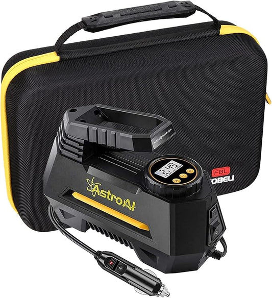 FBLFOBELI Hard Storage Case Compatible with AstroAI/for ZOPOM Tire Inflator Portable Air Compressor Battery Powered Air Pump (Case Only)