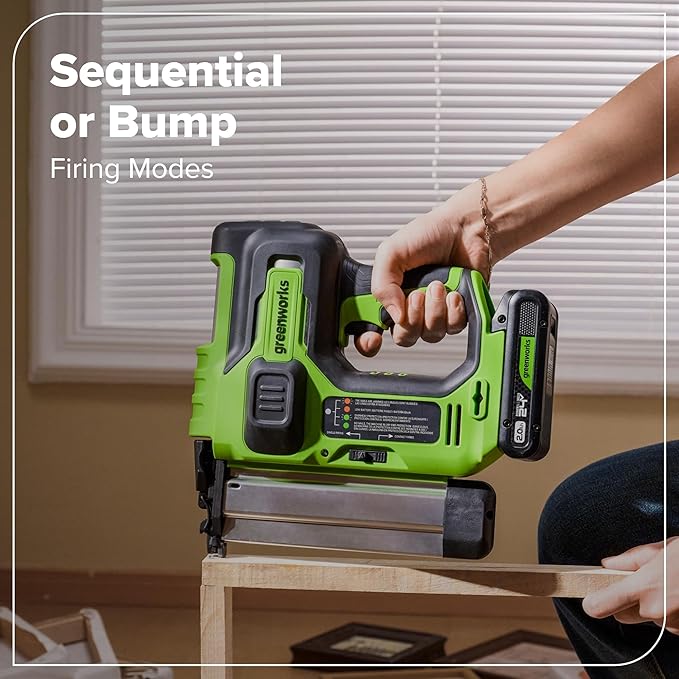 Greenworks 24V Brushless 10PC TOOL, Drill+Impact Driver+Circular Saw+Recip Saw+Jig Saw+Sander+Light+Multi-Tool+Nailer+Grinder (2) 4.0Ah+2.0Ah Batteries (24,000mAh PB) USB-C Charger, High Efficiency