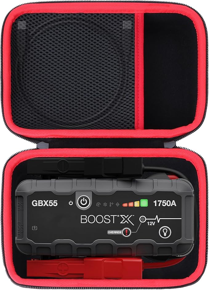 Lebakort Storage Case Compatible with Boost X GBX55 1750A 12V UltraSafe Portable Lithium Jump Starter