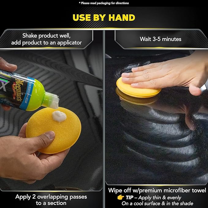 Meguiar's G200416EU Hybrid Ceramic Liquid Car Wax 473ml Advanced SiO2 Technology