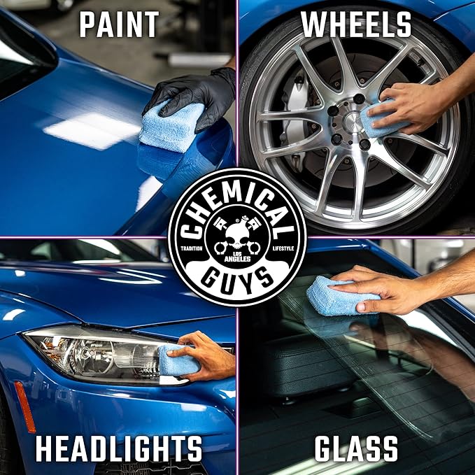 Chemical Guys HydroSlick 8 oz with 2 Applicators - Long Lasting Ceramic Coating Sealant for Cars, Trucks & More - Provides Extreme Gloss and Protection - WAC241