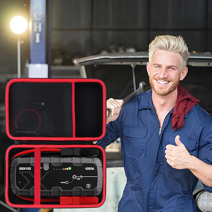 Lebakort Storage Case Compatible with Boost X GBX155 / Boost Pro GB150 UltraSafe Portable Lithium Jump Starter