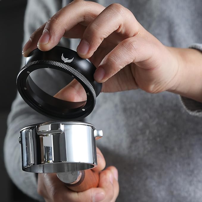 Magnetic 54mm Dosing Funnel & Espresso Puck Screen For Breville Espresso Machine Portafilter
