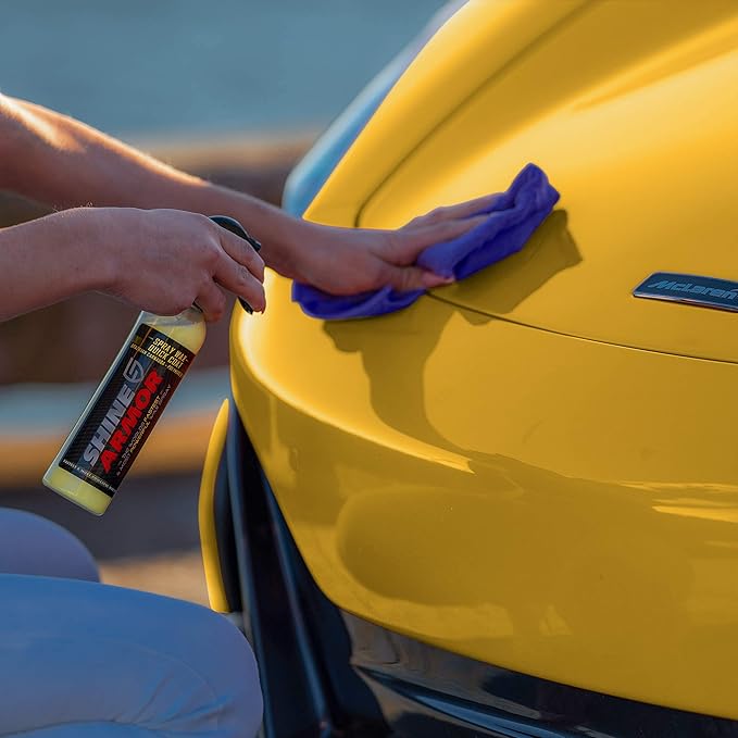 Car Spray Wax for Car Detailing - Quick and Easy Carnauba Liquid Car Wax Spray for Instant Gloss and Protection - Multi Surface Premium Brazilian Carnauba Car Wax Polish for All Vehicle Types