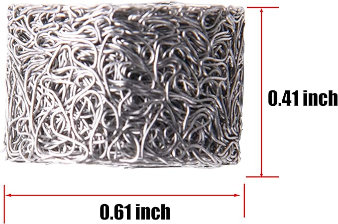 Tool Daily 1.1 mm Orifice for Foam Cannon and Foam Maker, Replacement Thread Nozzle and Mesh Filter for Snow Foam Lance, 3000 PSI