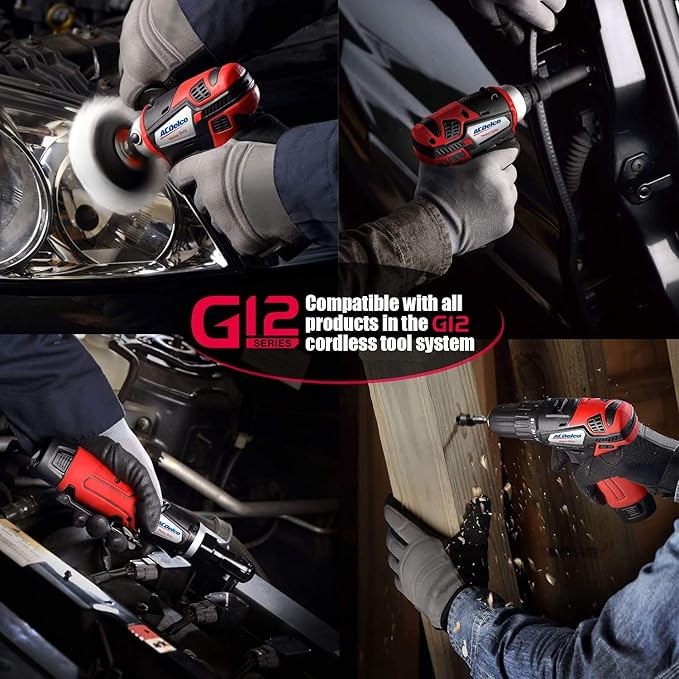 ACDelco ARI12104T G12 Series 12V Cordless Li-ion 3/8” 90 ft-lbs. Impact Wrench - Bare Tool Only